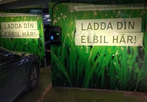 CBRE-elbil-laddstation-garage