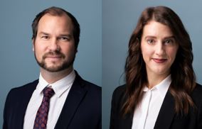 Daniel Holmkvist och Linda Kjällen