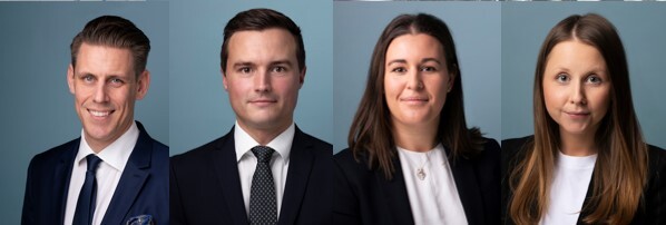 Andreas Eckermann, Christoffer Nord, Gabriella Johnson & Emma Angser