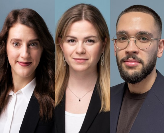 Linda Kjällén, Natalie Zingmark, Kevin Salwathura