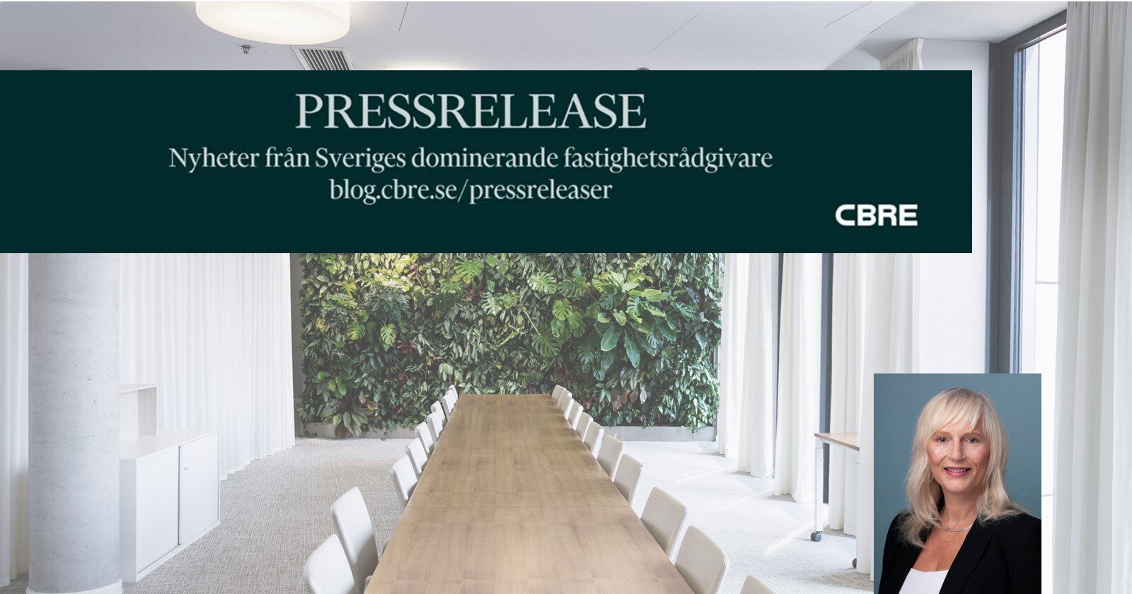 CBRE hyr ut de sista 400 kvm i nybyggda fastigheten på Topasgatan 3