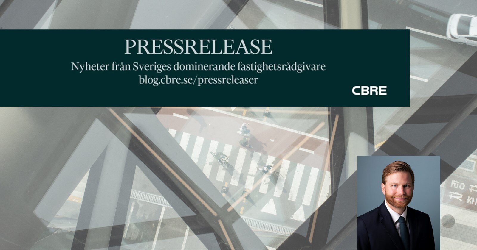 CBRE rekryterar Henrik Richter som ny Head of Occupier Accounts, Sweden