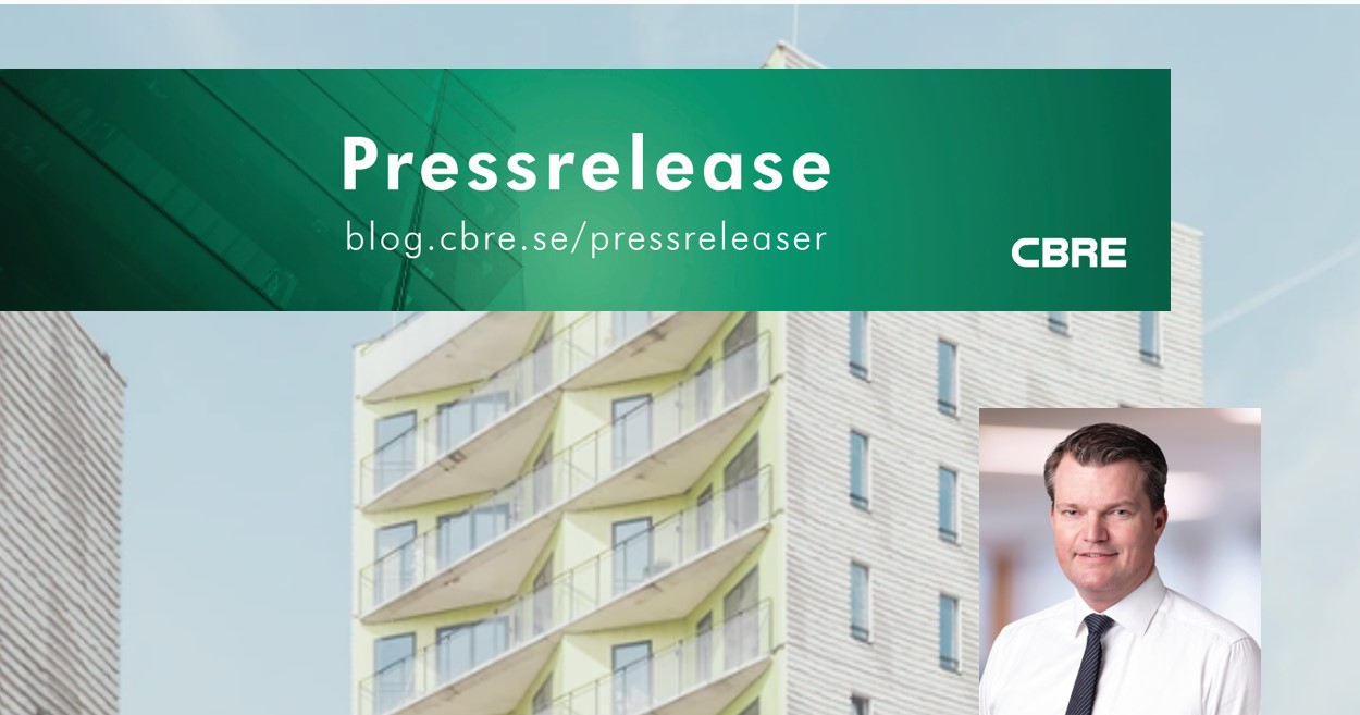 CBREs VD Kallenvret presenterar ny chef för Occupier Services