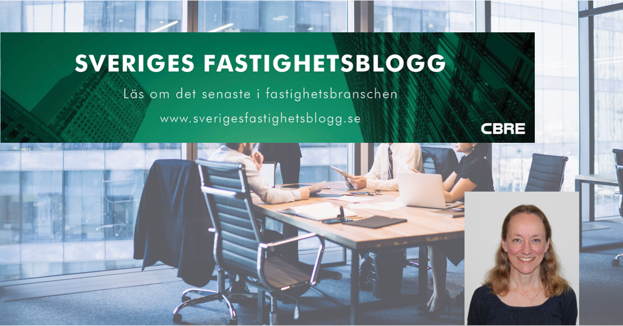 CBREs gästbloggare Karin Witalis presenterar SEPREF Q2-21 på Sveriges Fastighetsblogg.