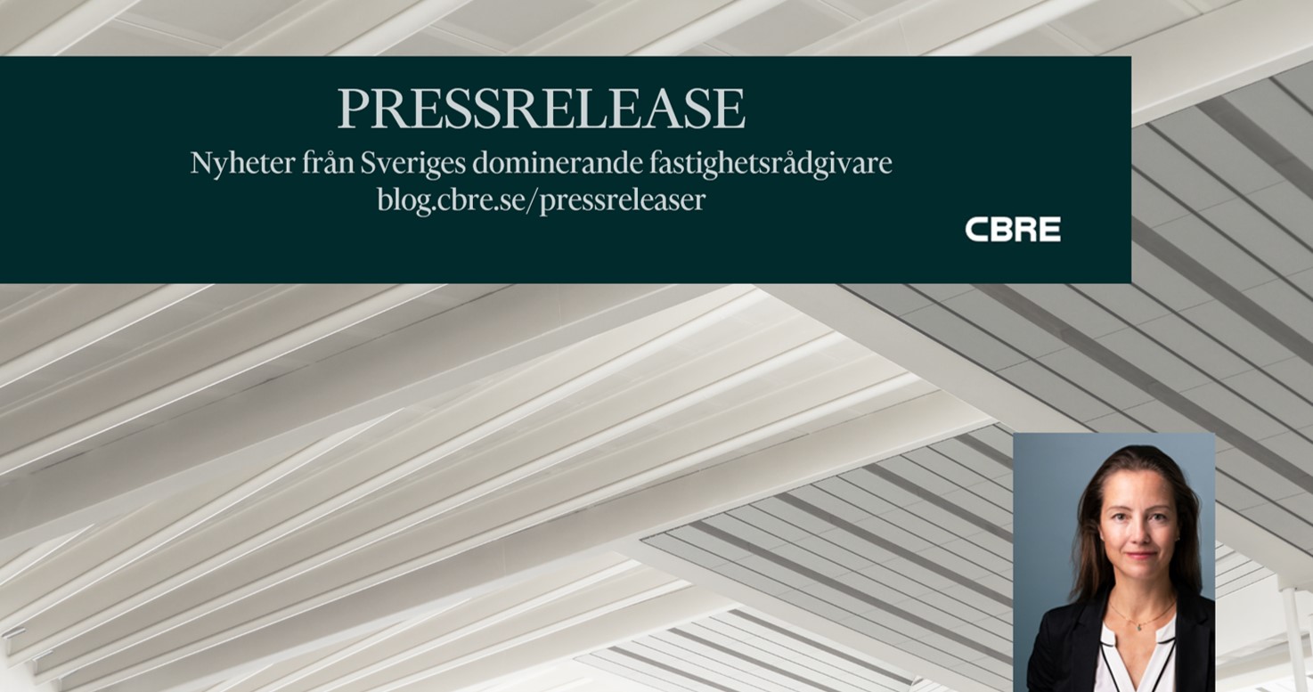 CBRE meddelade idag att Hans Oskar blir ny Head of Marketing and Communications i Sverige. 