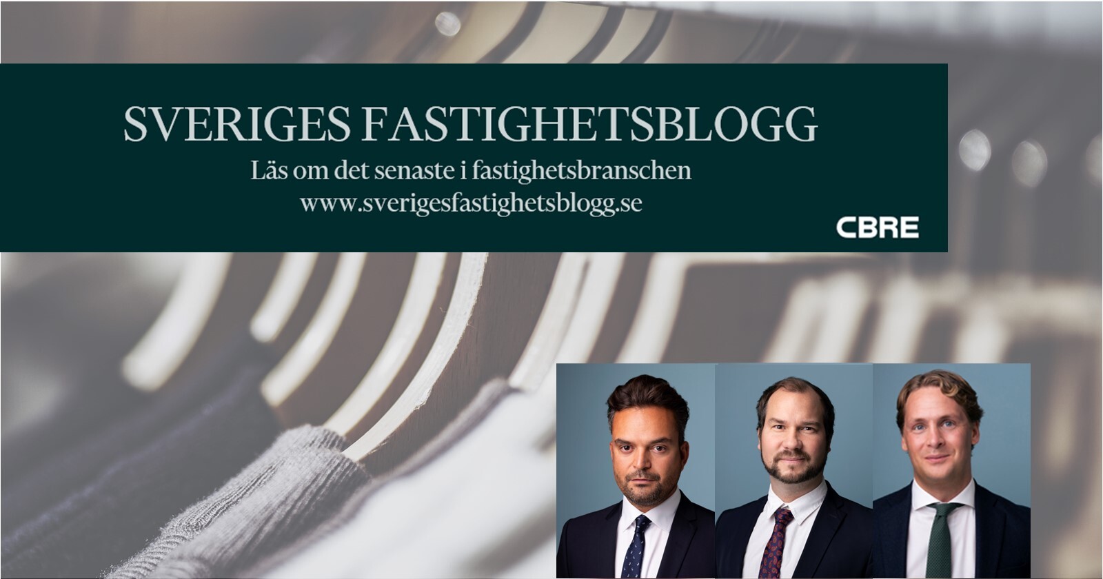 CBRE Sweden Retail Market Figures report is now available