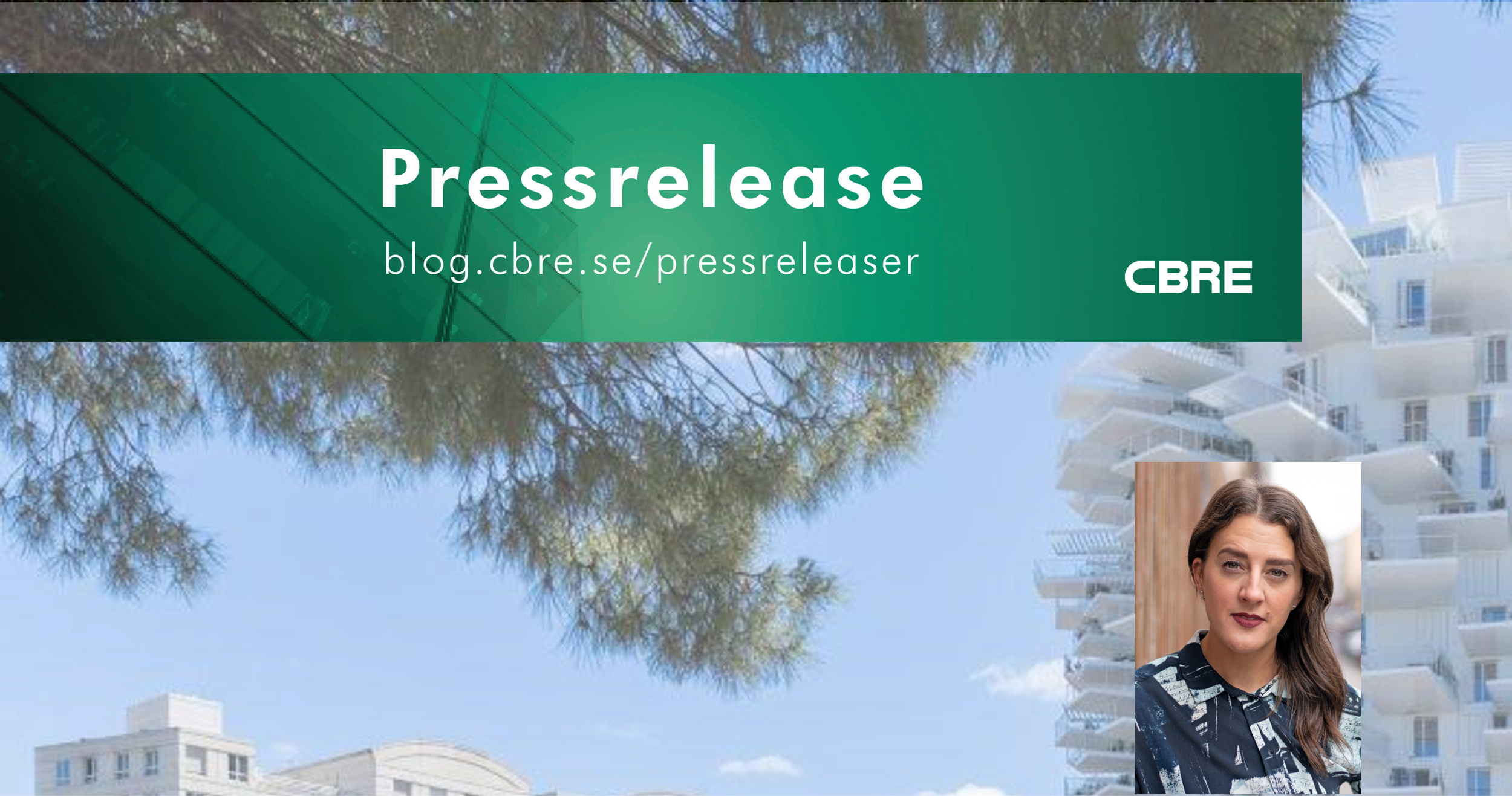 CBRE förbinder sig till att vara klimatneutrala senast 2040