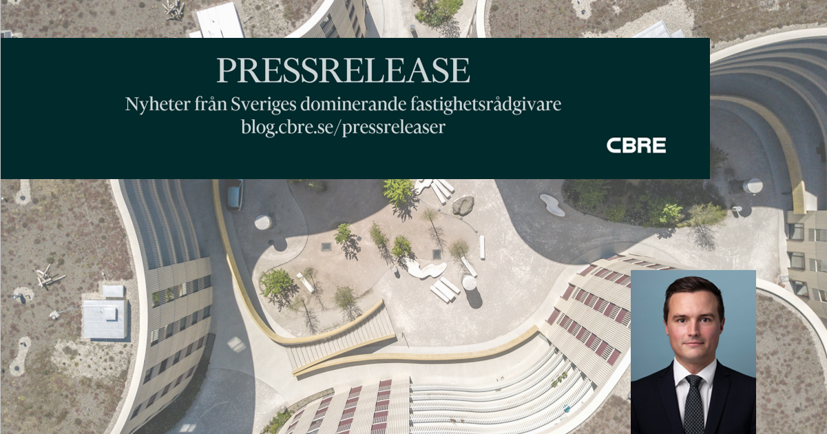 CBRE rekryterar ny Director till Investor Leasing, Industrial & Logistics