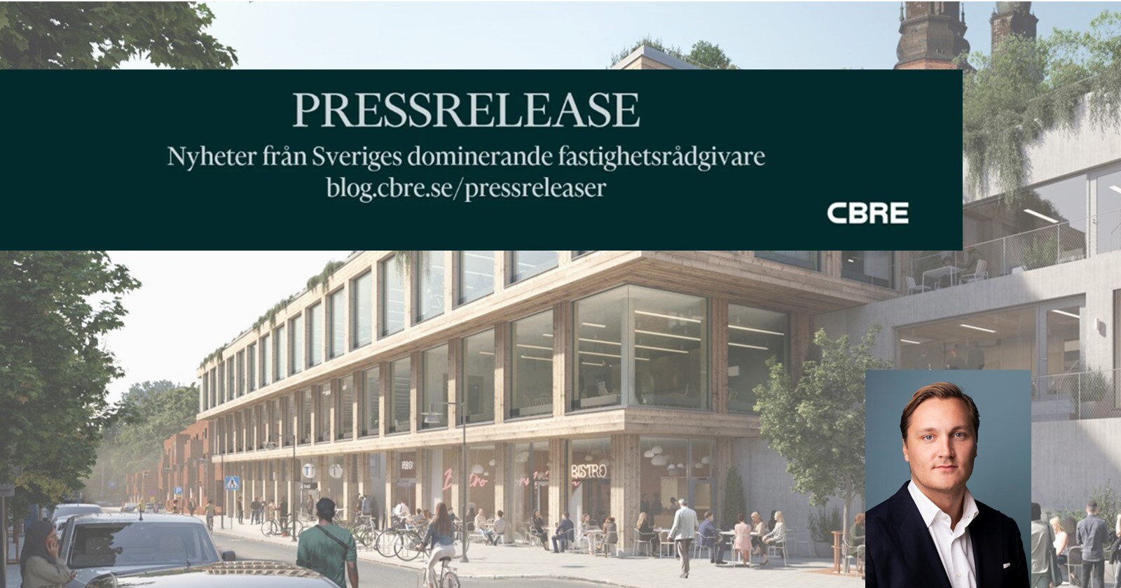 CBRE får uthyrningsuppdrag för Wasted Space på uppdrag av Granitor